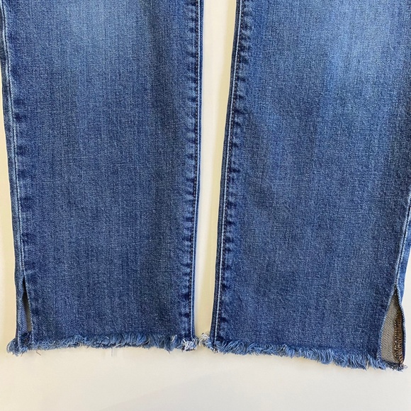 Madewell The Perfect Vintage Jean, Frayed/Raw Split Hem Style, 28 Waist, Blue - Picture 8 of 16